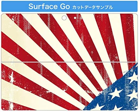 כיסוי מדבקות Igsticker עבור Microsoft Surface Go/Go 2 אולטרה דק מגן מדבקת גוף עורות 001547 דגל לאומי