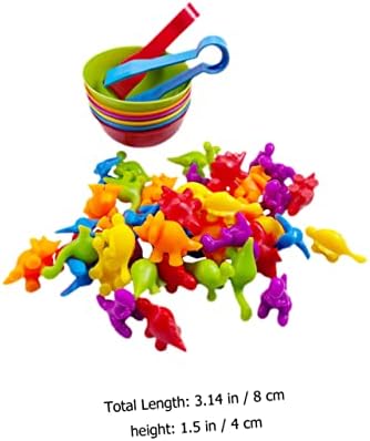 Toyvian 1 סט ספירת לימוד ילדים משחקים משחקים יצירתיים אינטליגנציה פעוטות פעוטות צעצועים של מעניין