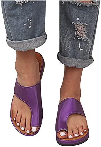 סנדלים לנשים 2023 פלטפורמה נוחה נשים סנדל נעליים קיץ מזדמן חוף כפכפים מגלשות שטוחות נגד החלקה