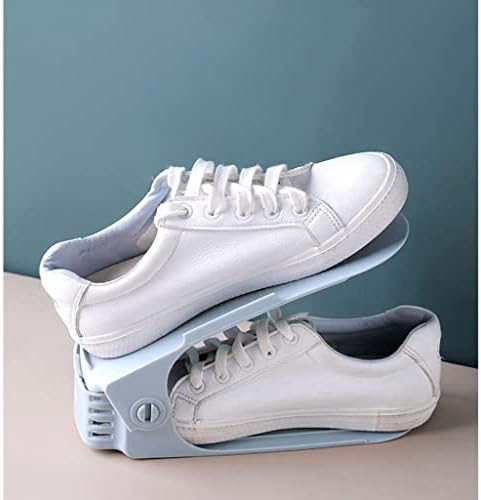 Luvadu ZCX חריצי נעליים מארגן מארגן של 12, מתכווננים 3 חריצי נעליים מתכווננים מארגן מעצבי נעל נעל כפול מחזיק