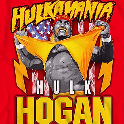 Superstar Hulk Hulk Hogan חולצת - Hulkamania Hollywood Hogan - חולצת טריקו אלופת ההיאבקות העולמית
