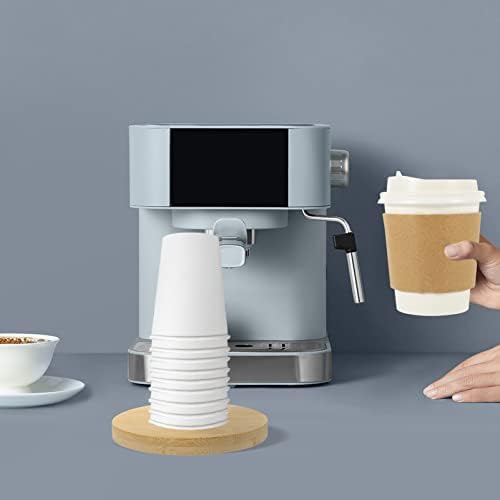סטובזה קפה כוס מתקן חד פעמי נייר כוס מתקן במבוק קפה כוס אחסון ארגונית מחזיק עבור ברים משרדים מסעדה השיש