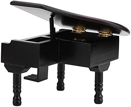 XJJZS תיבת מוסיקה מיוערת קופסת פסנתר פסנתר קופסת מוסיקה מפוארת פסנתר בצורת פסנתר עם מתנת יום הולדת של