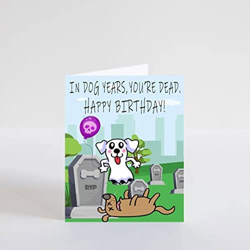 בשנות כלב כרטיס יום הולדת, כרטיס יום הולדת לכלב, כרטיס יום הולדת שמח לכלב, כרטיסי יום הולדת מצחיקים, כרטיס יום