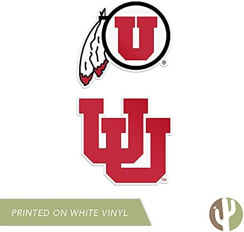 אוניברסיטת יוטה U OF U UTES מדבקה ויניל מדבקות נייד אלבום בקבוק מים
