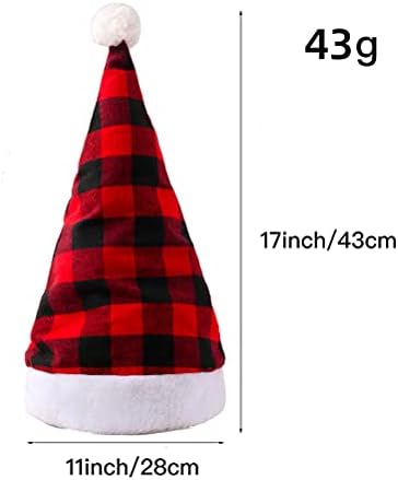 2 יחידות יצירתי חג המולד דקור חג המולד כובעי למבוגרים מסיבת חג המולד כובע אבזרי בית / קיר / מטבח / חדר דקור
