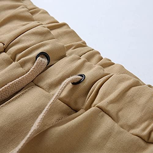 מכנסי טרנינג של Znne Mens, מכנסי מטען מזדמנים אתלטים מכנסיים כושר מכנסיים מזדמנים אימון מכנסי ספורט