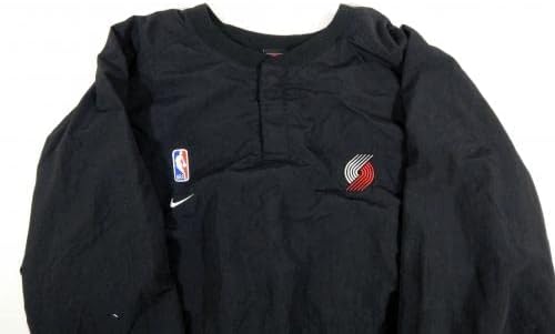 אמצע שנות האלפיים של פורטלנד טרייל בלייזרס משחק הונפק חולצת יריות שחורה סוודר 2XL 3 - משחק NBA בשימוש