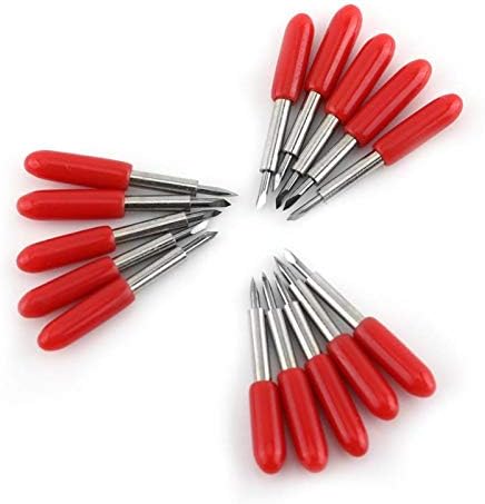 15 יחידות חיתוך להב הקושר קאטר להב עבור הקושר ויניל קאטר אדום כובע, סכינים ואבזרים