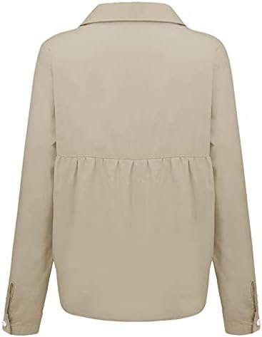 חולצות לנשים כיכר צוואר בתוספת גודל קל משקל ארוך שרוול אופנה חולצות טרנדי מקרית קיץ שיפוע