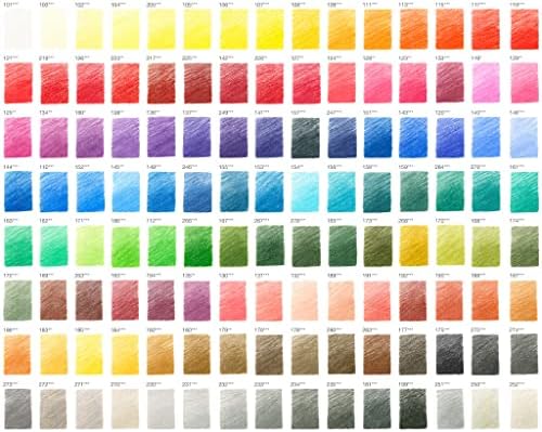 פבר-קסטל פוליכרומוס אמנים' עפרונות צבע-פח של 120 צבעים - פרימיום איכות אמן עפרונות