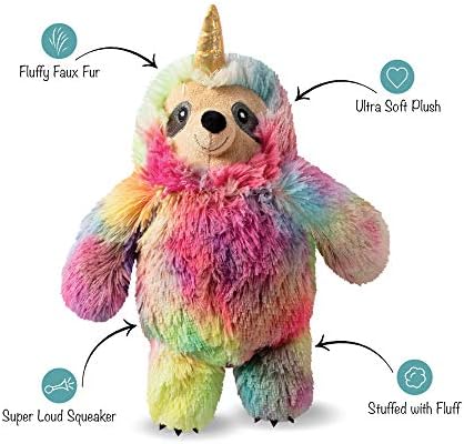 צעצוע של כלב סטודיו פרינג ', צעצוע חיית מחמד של סלאוטוטן-סלאוש, מדיום רב-צבעוני