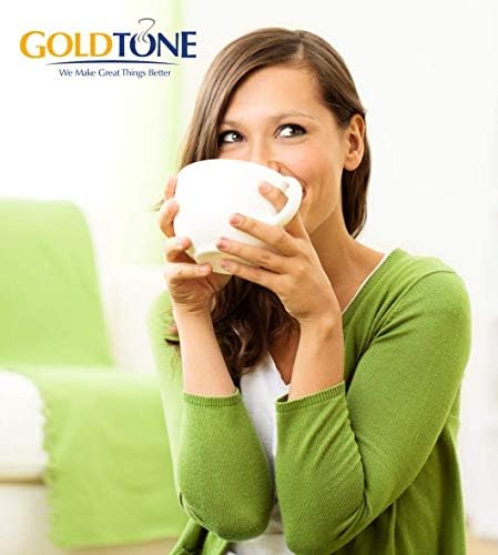גולדטון לשימוש חוזר 8-12 כוס 4 מסנן קפה קונוס מתאים למכונות קפה ומבשלות בירה