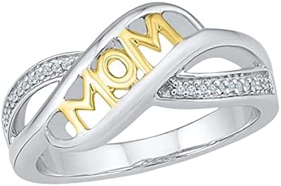 2023 טבעת חדשה לאמא טבעות מכתב טבעות כפולות טבעות אמא של נשים אהבה צבע אהבה טבעות טבעות אמא טבעות