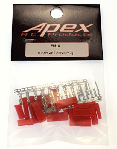 מוצרי Apex RC זכר/נקבה JST סוללה ומחבר מנוע - 10 זוגות 1510