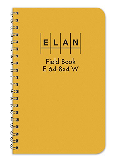 חברת ההוצאה לאור אילן 64-8 על 4 וואט חוט-ספר מדידות שדה 4, על 7, כריכה קשיחה צהובה