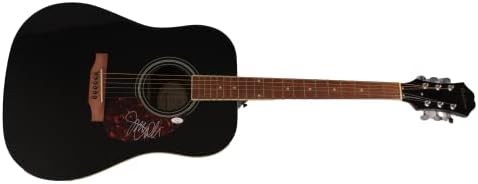 ג'ודי קולינס חתמה על חתימה בגודל מלא של גיבסון אפיפון גיטרה אקוסטית עם אימות JSA - אייקון רוק פולק,