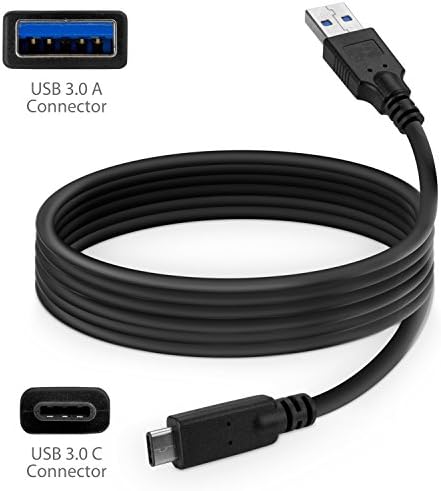 כבל גלי תיבה התואם ל- Garmin Drivesmart 86 - DirectSync - USB 3.0 A עד USB 3.1 סוג C, USB C טעינה