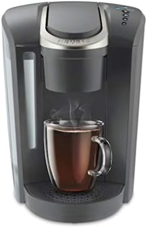 קיוריג קיי-בחר הגשה יחידה תואמת למכונת קפה תרמיל כוס קיי, גרפיט אפור