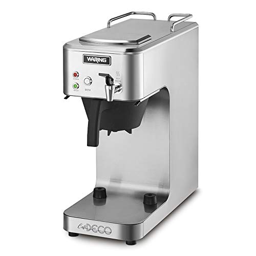 מכונת קפה תרמית בנפח בינוני של וורינג בנפח 60-אוטומטי, 3 9/10 גל / שעה, 120 וולט