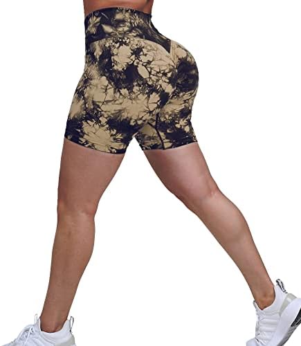 מכנסי הרמת קת של Wavar Scrunch לנשים מכנסי אימון חלקים בעלי מותניים גבוהים למותניים, לריצת יוגה בחדר הכושר