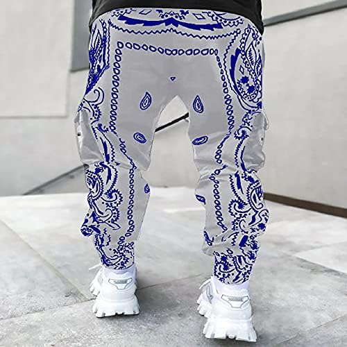 מכנסי מטען לגברים של Qtocio מכנסיים טכנולוגיים היפ הופ הרם מכנסיים ריצה ג'וג 'מכנסי טרנינג ג'וג'ר