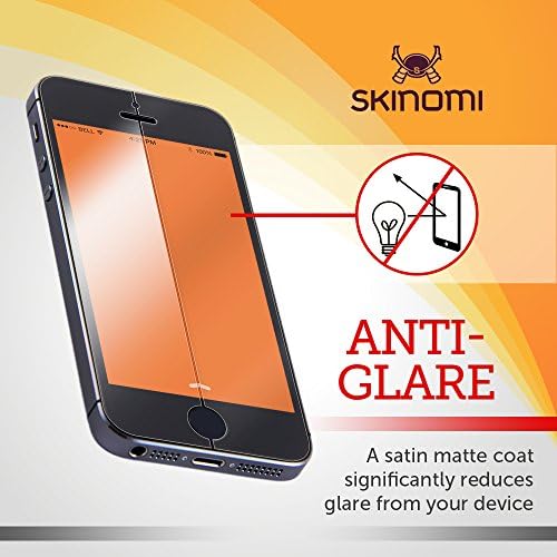 Skinomi Matte Screen Protector התואם ל- Fire HD 8 אנטי-בוהק עור TPU TPU אנטי-בועל