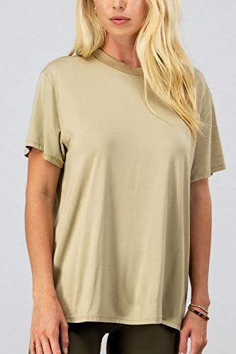 חולצת טי דיזי אורבנית גדולה - חבר נשים מתאימות לצוואר צוואר