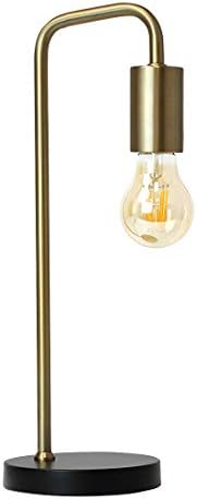 מנורת שולחן עבודה תעשייתית O’Bright, מנורת מתכת, שקע קרמיקה מוסמך E26, עיצוב מינימליסטי לקישוט ביתי,