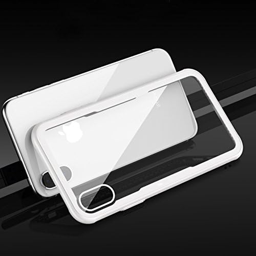 מארז טלפון סלולרי של רייקו עבור Apple iPhone X - ברור לבן