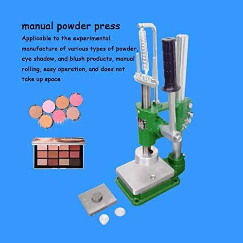 מכונת ציוד איפור קוסמטי מכונת אבקת עיתונות מכונת אבקת עיתונות מעבדה ידנית קטנה עוגת צלליות מכונת אבקת