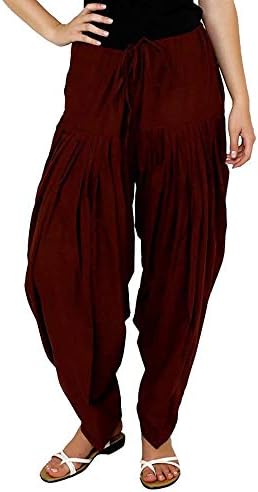 דרך 2כמו כותנה פטיאלה סלוואר פונג ' אבי פטיאלה מכנסיים משלוח גודל יוגה מכנסיים לנשים
