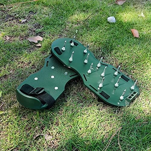 נעלי אוורור דשא של מייסו עם רצועות וו ולולאה לאוורור יעיל של אדמת דשא, נעליים ממוסמרות נעלי רצפת אפוקסי,