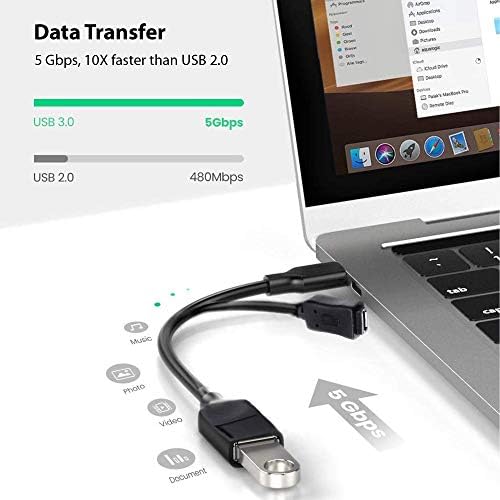 Volt Plus Tech Pro USB + OTG Power Stick תואם לחידושים הליבה שלך DP 7 , DP 10.1 1GB ו- 16GB, מהדורות GO