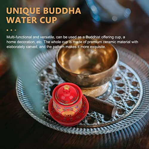 חנאבאס בחדותה מזבח קערת מזבח כוס בודהה מים מציע כוס מציע כוסות מזמין עושר ופולחן את בודהה של מים יין כוס