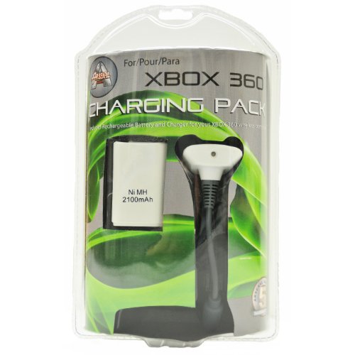 Arsenal Gaming AX36CHP חבילת טעינה, שחור - Xbox 360