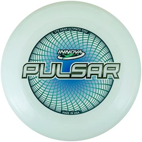 Innova Discs Innova Innmold Glow Pulsar Ultimate Disc 175G - Ultimate Frisbee, Catch Frisbee, Glow in