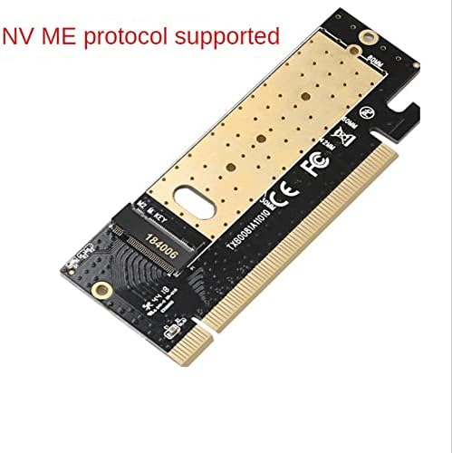 M.2 NVME SSD NGFF ל- PCIE 3.0 X16 כרטיס מתאם M ממשק מפתח כרטיס הרחבה תמיכה מהירה מלאה 2230 עד 2280 SSD