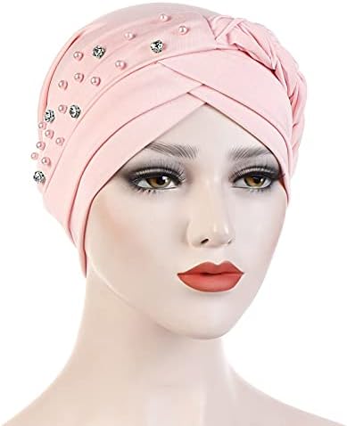כובעי כפת כובע כובע לנשים, ואגלי כובע מוסלמי לפרוע טורבן לעטוף כובע לעודד בסיס כדור כובעי כותנה