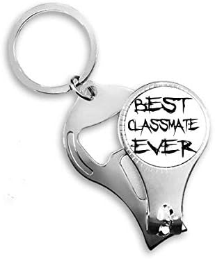 חבר הכיתה הטוב ביותר אי פעם עונת סיום סיום ציפורניים ניפר טבעת מפתח בקבוקי שרשרת פותחן