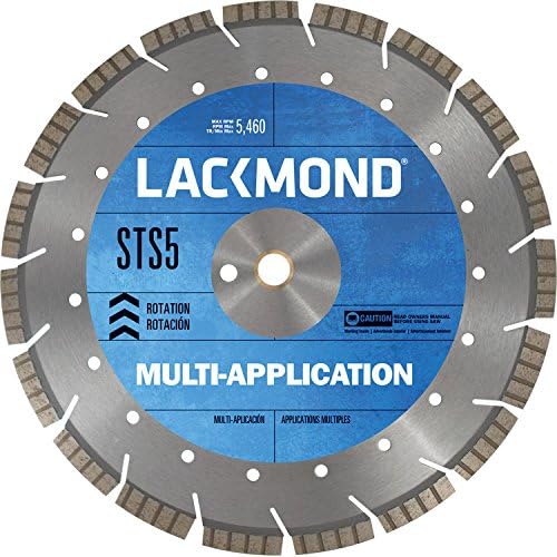 Laskmond STS5361871 סדרת STS5 רב-יישומית STS5 סדרת טורבו יהלום מפולטת, 36 אינץ 'על ידי .187 על 1 אינץ'
