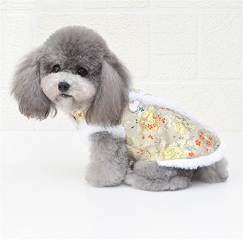 LEPSJGC סיני שנה חדשה בגדי כלבים חליפת תלבושת מעיל חיות מחמד בגדי תלבושת גור בגדים לחיות מחמד