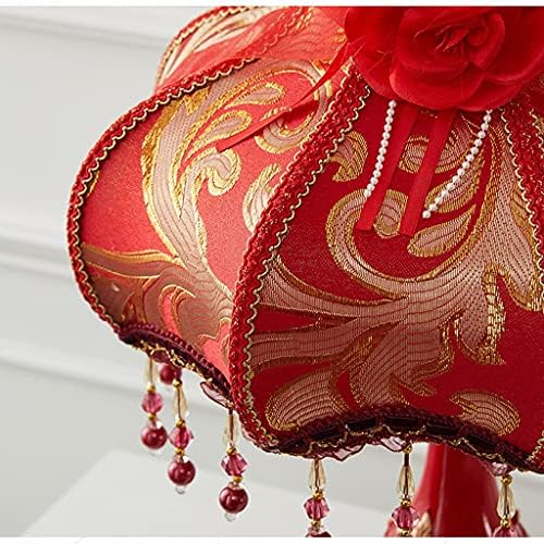 מנורת מבטא דקורטיבית מנורת שולחן בסגנון סיני חדר שינה חדר שינה מנורת מיטה חמה חדר לימוד סלון קישוט