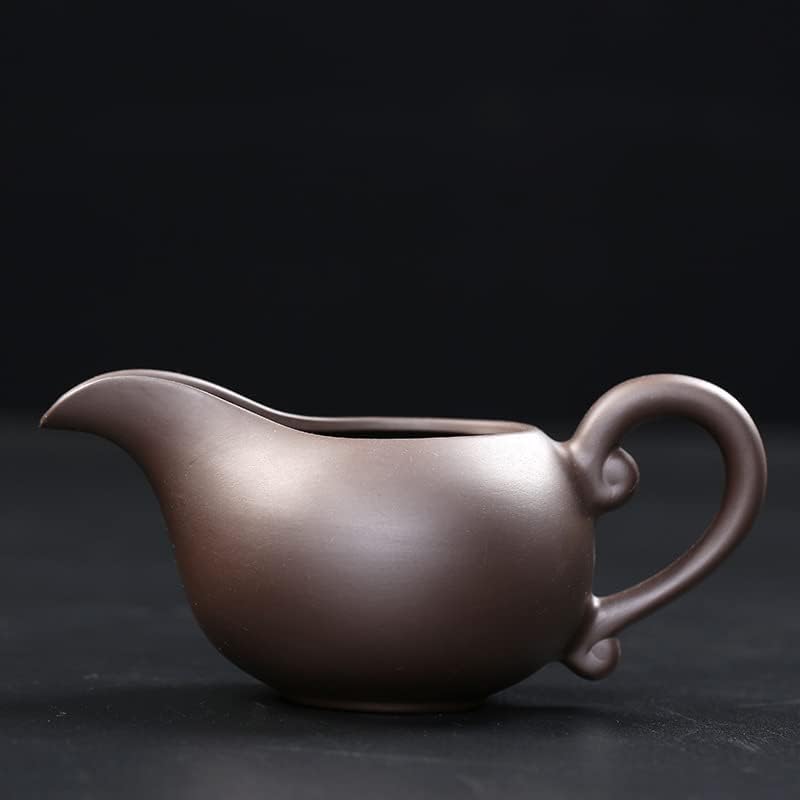 Luckymeet עפרות גולמיות סגול חול סגול קומקום מוצר יחיד כיסוי קערה כוס הוגן כוס תה דליפת תה תה