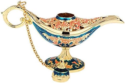 טאיסוקו פרח השתוקק שמן מנורת קסם פנטו ערבי אור אלדין שד מנורת תיבת מסיבת אבזר 2 צבעים אופציונלי