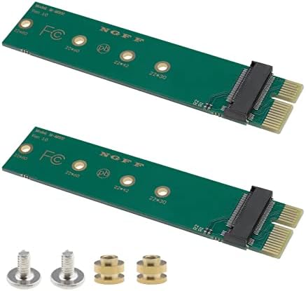 צור IDEA 2PCS M.2 NVME SSD ל- PCIEX1 מתאם M כרטיס בדיקת כרטיס ממשק מפתח עבור XP941 SM951 PM951 960 EVO SSD תמיכה