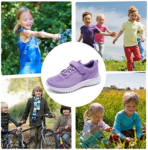 נעלי רץ לילדים, נעלי בנות נעליים בנות קלות אתלטיקה הליכה/ריצה נעלי טניס