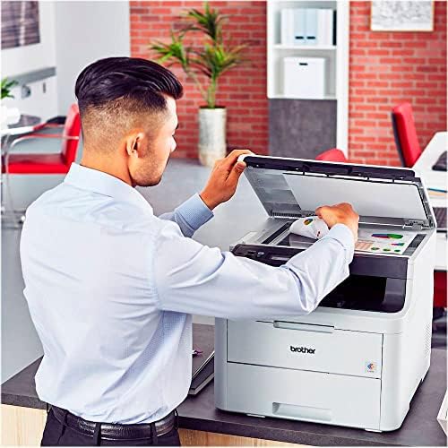 אח הל-ל3290 סד-וולט מדפסת לייזר אלחוטית קומפקטית בצבע דיגיטלי-סריקת העתקים להדפסה-קישוריות יו-אס-בי וויי-פי, 25
