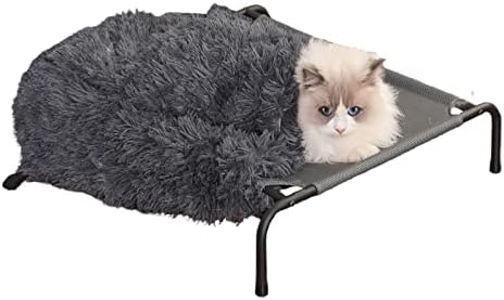 גבוהה חתול מיטת גור ערסל העלה קירור מיטה נייד מקורה וחיצוני לחיות מחמד מיטת רחיץ לנשימה רשת מיטה יציבה לחיות