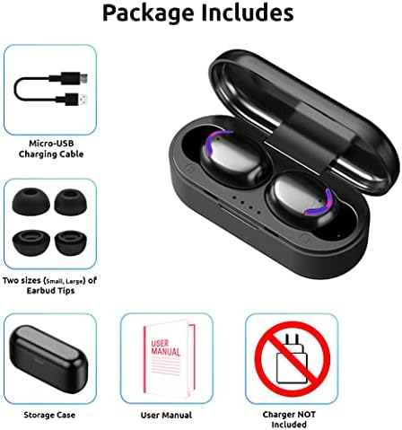 Volt Plus Tech Travel Travel אלחוטי V5.1 אוזניות התואמות ל- Sony WH-1000XM5 מעודכן מיקרו דק עם קארד ריבוע מיקרופון